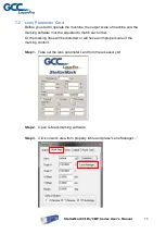 Предварительный просмотр 77 страницы GCC Technologies StellarMark C Series User Manual