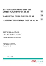 Preview for 1 page of GCE druva 34 Series Instructions For Use Manual