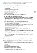 Preview for 23 page of GCE druva 34 Series Instructions For Use Manual