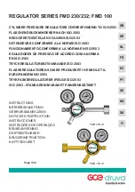 GCE druva FMD 100 Series Instructions Manual предпросмотр