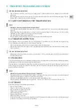 Preview for 15 page of GCE druva PTLH0FT Instructions For Use Manual