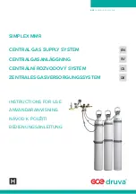 Preview for 1 page of GCE druva SIMPLEX MMR Instructions For Use Manual