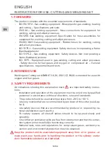 Preview for 14 page of GCE KOMBI 17 Instructions For Use Manual