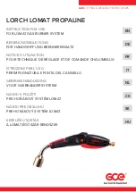 Preview for 1 page of GCE LORCH LOMAT PROPALINE Instructions For Use Manual