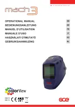 GCE mach 3 ColorView Operating Manual preview