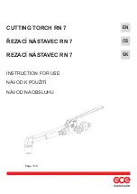 GCE RN 7 Instructions For Use Manual preview