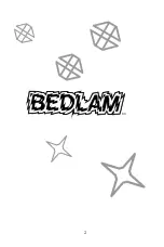 Предварительный просмотр 2 страницы GCE Vectrex Bedlam Manual