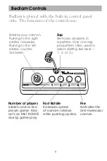 Preview for 6 page of GCE Vectrex Bedlam Manual