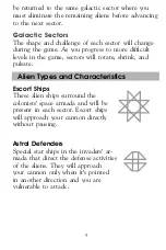 Preview for 9 page of GCE Vectrex Bedlam Manual