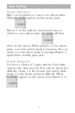 Preview for 7 page of GCE Vectrex Blitz! Manual