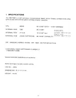 Preview for 3 page of GCE VECTREX HP-3000 Service Manual