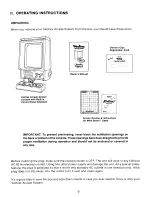 Предварительный просмотр 4 страницы GCE VECTREX HP-3000 Service Manual