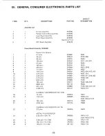 Предварительный просмотр 24 страницы GCE VECTREX HP-3000 Service Manual