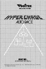 GCE Vectrex Hyper Chase Manual preview