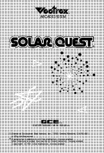 GCE Vectrex Solar Quest Manual preview