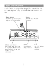 Preview for 6 page of GCE Vectrex Solar Quest Manual