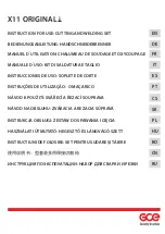 GCE X11 ORIGINAL i Instructions For Use Manual preview