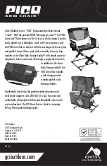 Предварительный просмотр 4 страницы GCI PICO ARM CHAIR Owner'S Manual