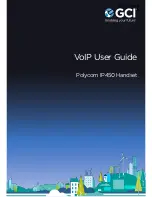 Предварительный просмотр 1 страницы GCI Polycom IP450 User Manual