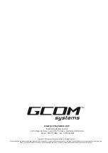 Предварительный просмотр 8 страницы GCOM Systems EV486ACT Owner'S Manual