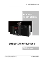 Предварительный просмотр 1 страницы GCS HLF 5700 Quick Start Instructions