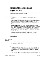 Preview for 5 page of GCT TeleCraft TC-308 Manual