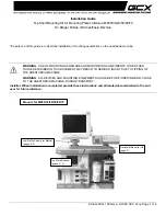 Preview for 1 page of GCX AG-0021-100 Installation Manual