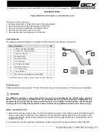 Preview for 1 page of GCX VHM Series Installation Manual