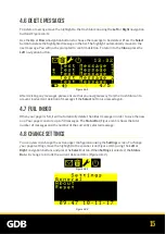 Preview for 15 page of GDB Iridium User Manual
