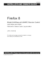 GDC Group Firefox 8 Installer And Owner Manual preview