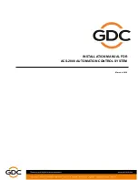 Preview for 1 page of GDC ACS-2800 Installation Manual