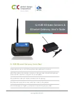 GDC G-HUB Quick Start Manual preview