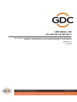 GDC LPU-1000 User Manual preview