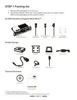 Preview for 2 page of GDC SX-3000 Quick Start Manual