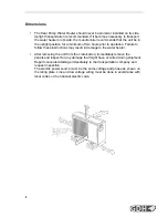 Preview for 9 page of GDH Eco Air Split series Installation And Operating Instructions Manual