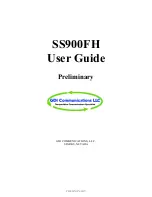 GDI SS900FH series User Manual preview
