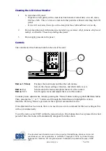 Preview for 5 page of GDS CC15250TBX/R1 Installation & User Manual