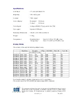 Preview for 10 page of GDS CD15270TBX/24 Installation & User Manual