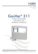 GDS GasVac 311 Operating Handbook предпросмотр