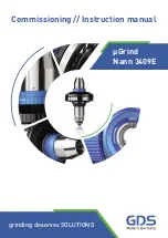 GDS uGrind Nann 3409E Commissioning Instruction Manual preview