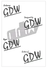 Preview for 8 page of gdw 1348 Fitting Instructions Manual