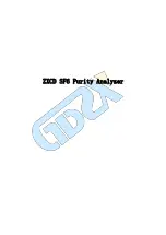 Предварительный просмотр 1 страницы GDZX ZXCD SF6 Manual