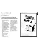 Preview for 3 page of GE Consumer & Industrial GE AIR 107 Owner'S Manual And Installation Instructions