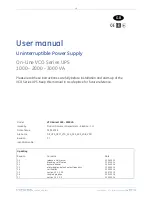 Preview for 2 page of GE Consumer & Industrial VCO1000 User Manual