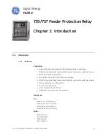 Preview for 7 page of GE Digital Energy 735 Instruction Manual