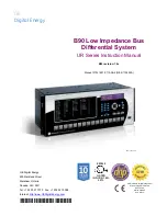GE Digital Energy B90 Instruction Manual preview