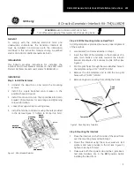 GE Energy THQLLX8DR Installation Instructions preview