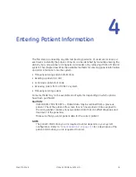 Preview for 55 page of GE HEALTHCARE MAC 5500 Operator'S Manual