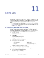 Preview for 91 page of GE HEALTHCARE MAC 5500 Operator'S Manual