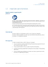 Preview for 5 page of GE HEALTHCARE Monitor UV-900 Operating Instructions Manual